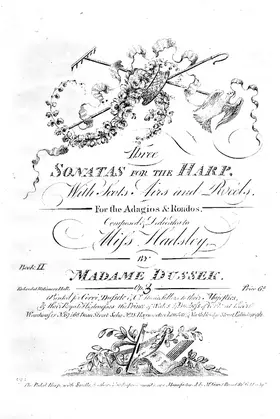 Three Sonatas for the Harp, with Scots Airs and Reels for the Adagios and Rondos