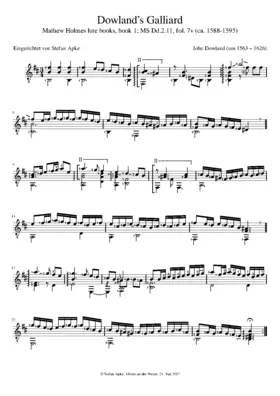 Dowland's Galliard