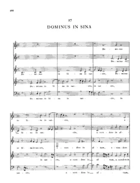 Alleluia. Dominus in Sina