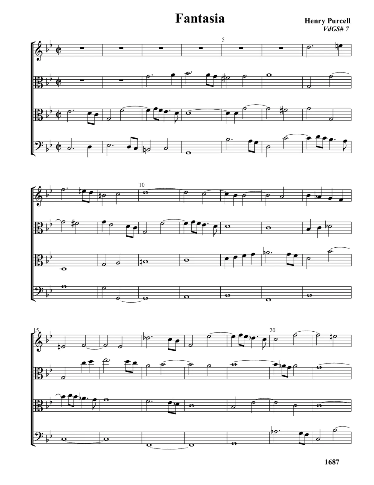 Fantasia in C minor - Page 1