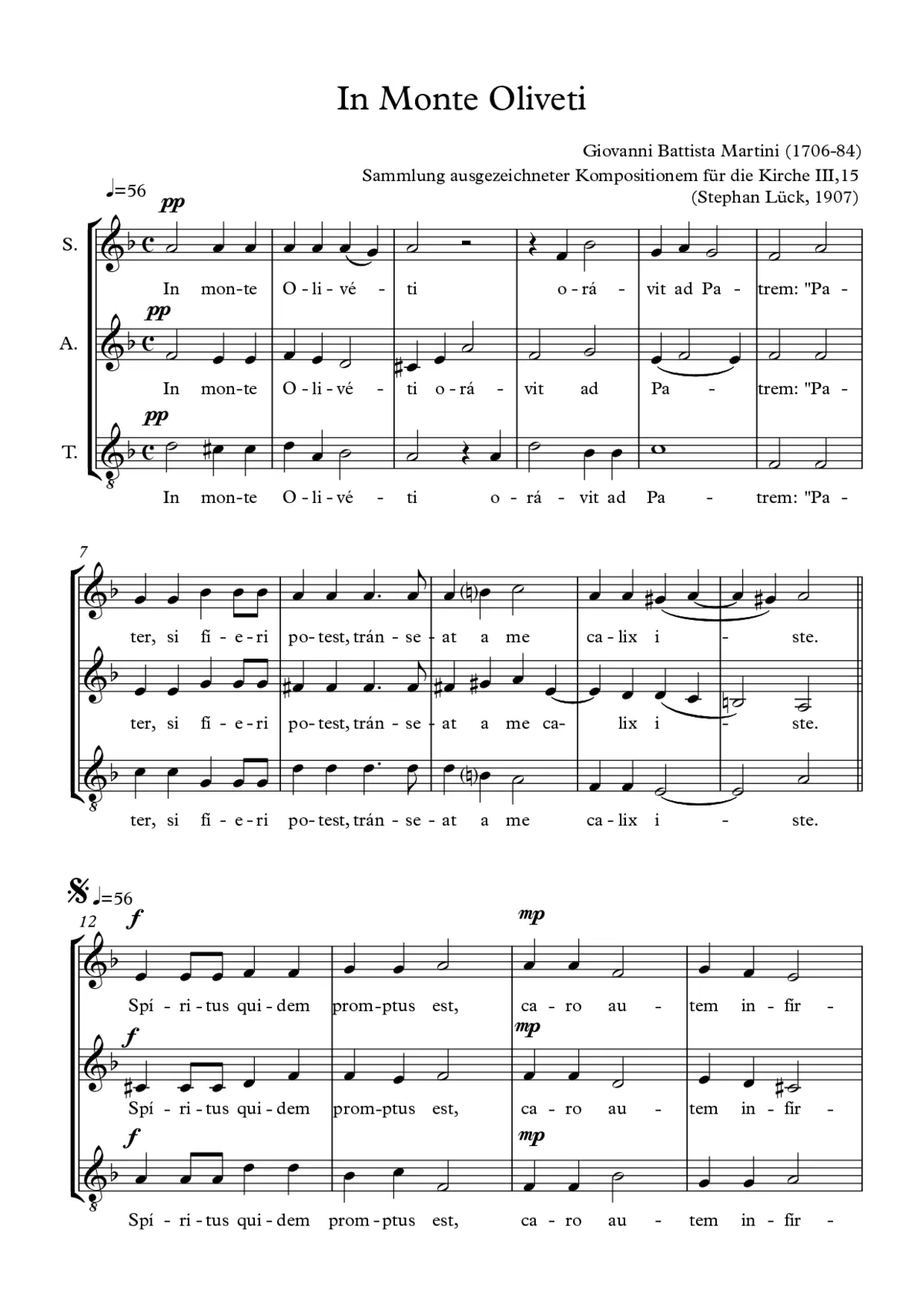 In monte Oliveti - Page 1