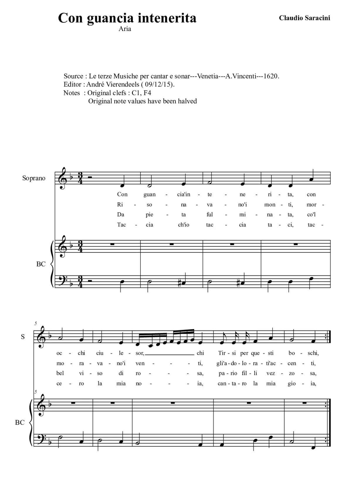Con guancia intenerita - Page 1