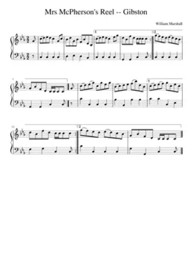 Mrs McPherson's Reel -- Gibston