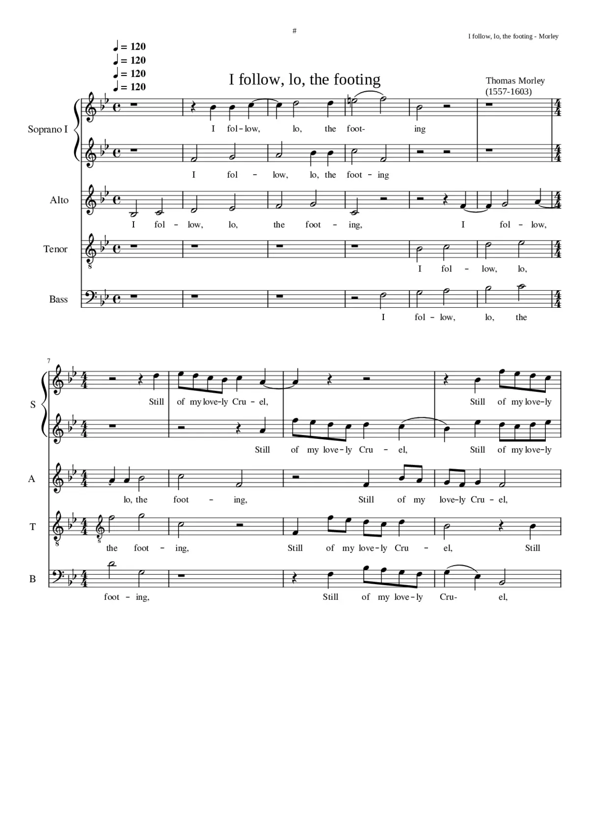 I follow lo the footing - Page 1