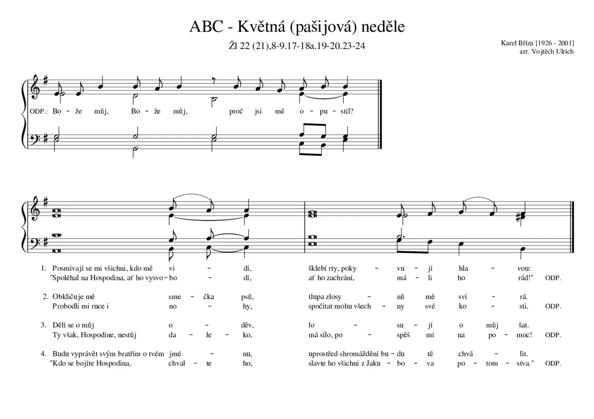 ABC - Květná (pašijová) neděle - Page 1