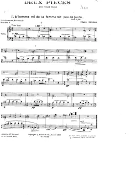 Deux pièces