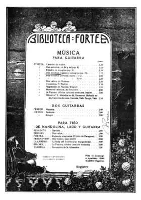 2 Estudios, ligados y arpegios