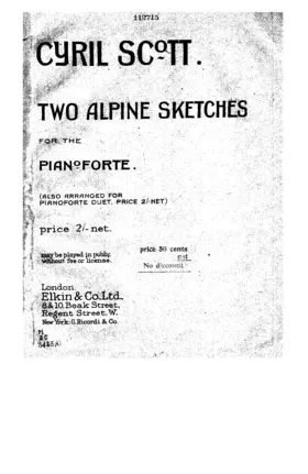 2 Alpine Sketches