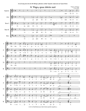 Virgo, quae dulcis nati