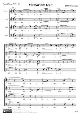 Memoriam fecit