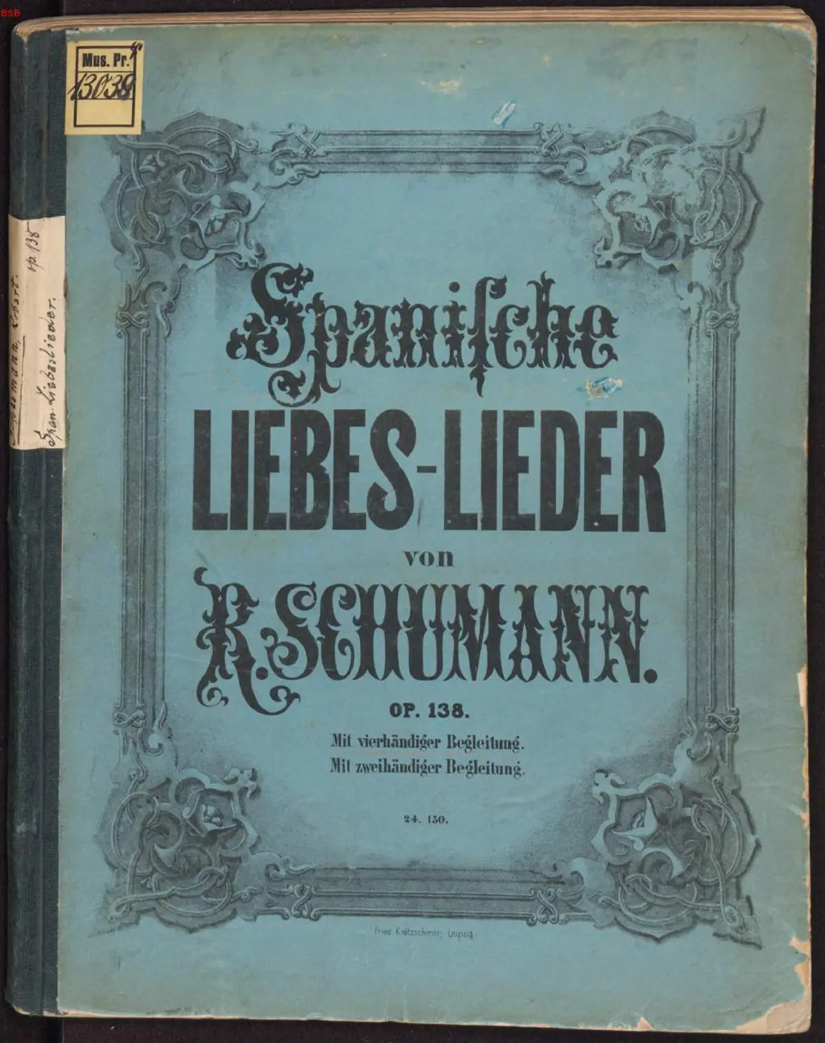Spanische Liebeslieder - Page 1
