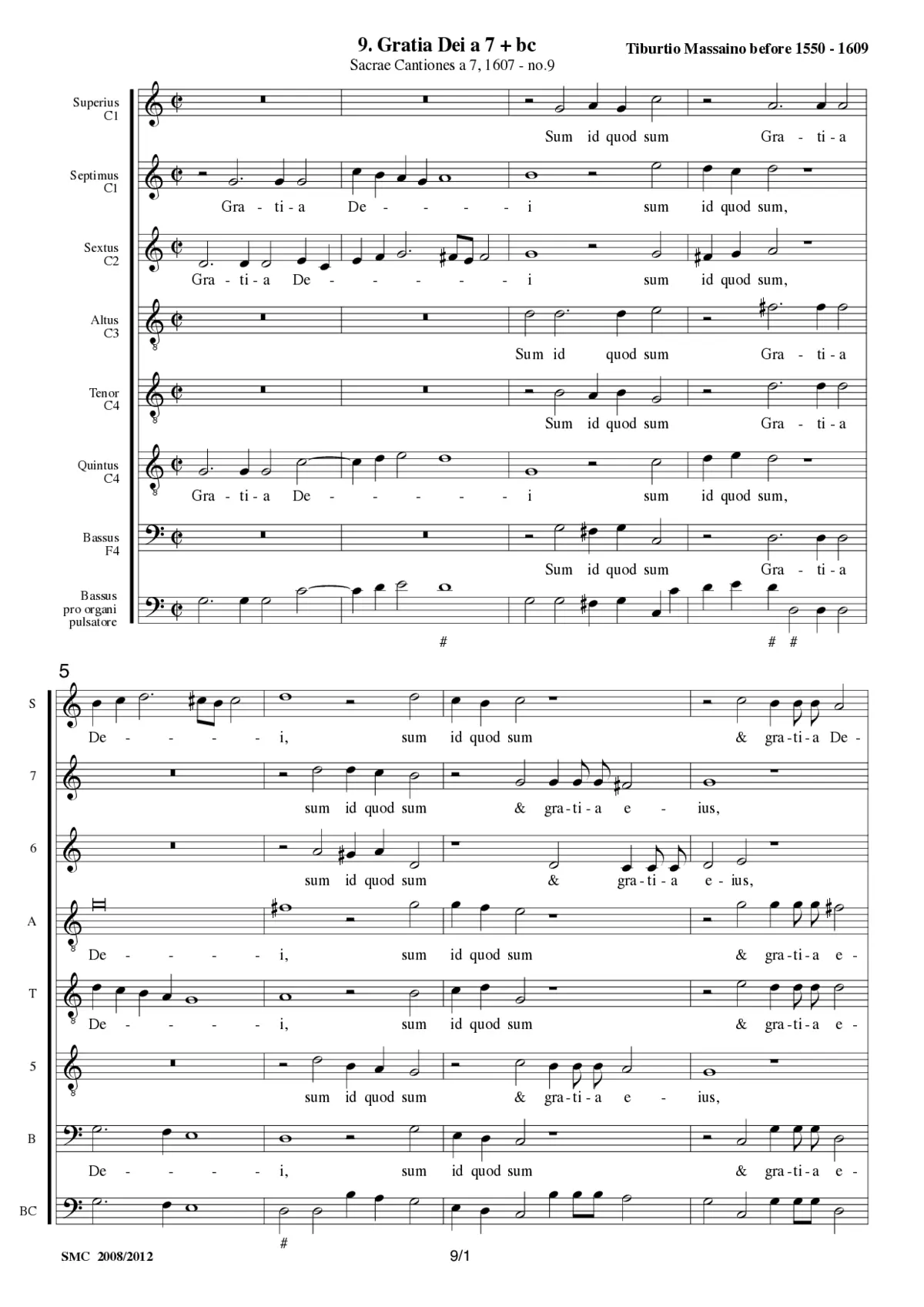 Gratia Dei a 7 - Page 1
