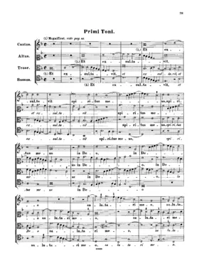 Magnificat primi toni