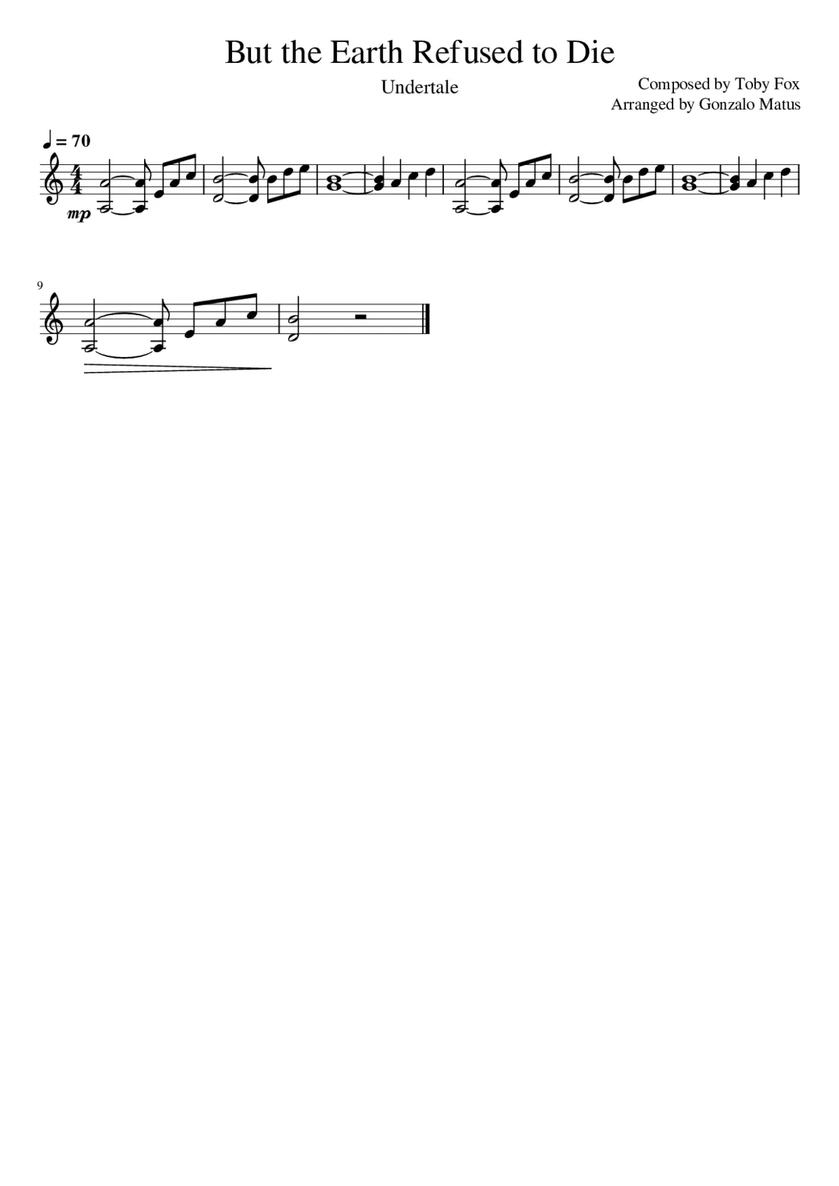 But the Earth Refused to Die - Page 1