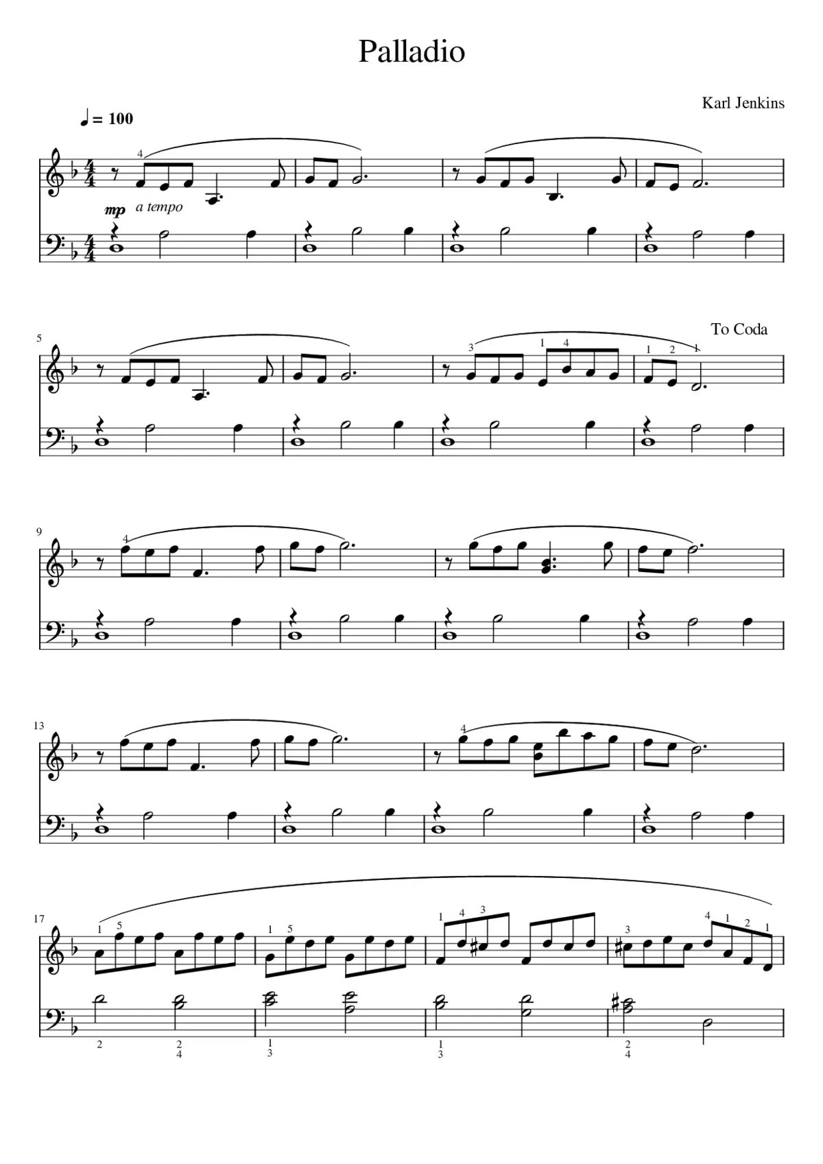 Palladio - Page 1