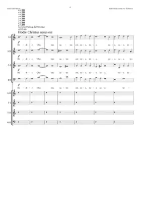 Hodie Christus natus est (8 part)