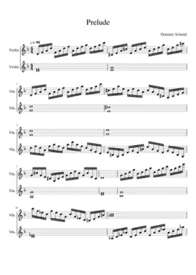 Prelude For 2 Violins