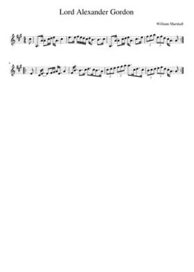 Lord Alexander Gordon