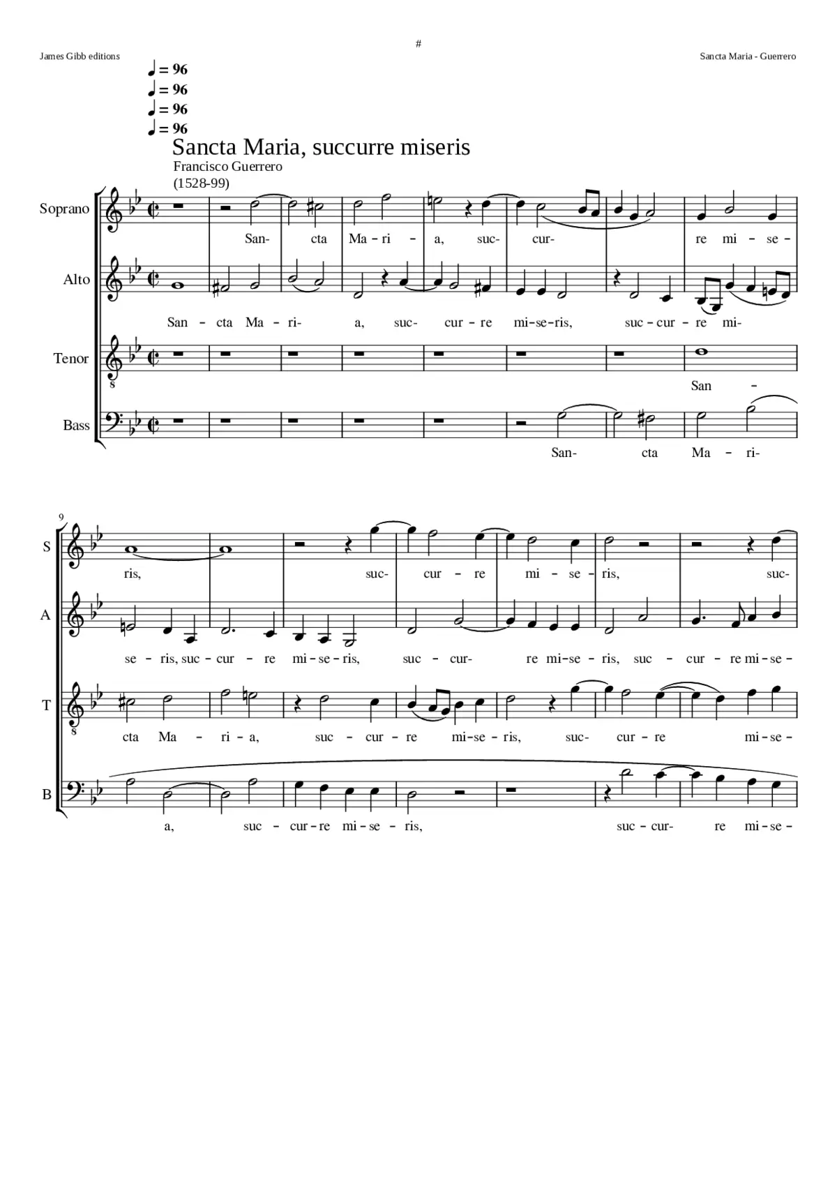 Sancta Maria - Page 1