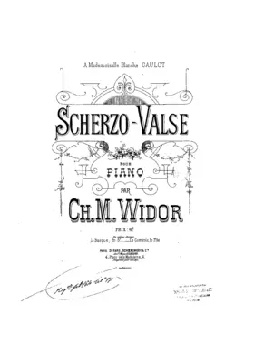 Scherzo-valse, Op.5
