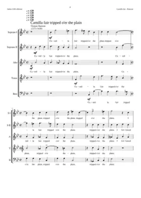 Camilla fair tripped o'er the plain