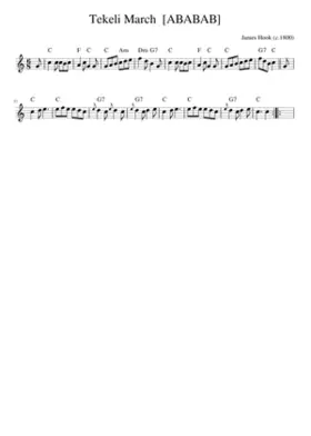 Tekeli March [ABABAB]