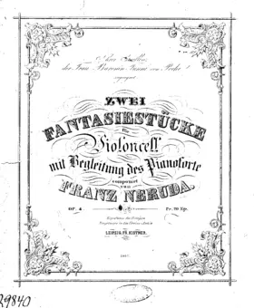 2 Fantasie pieces for Cello, Op.4