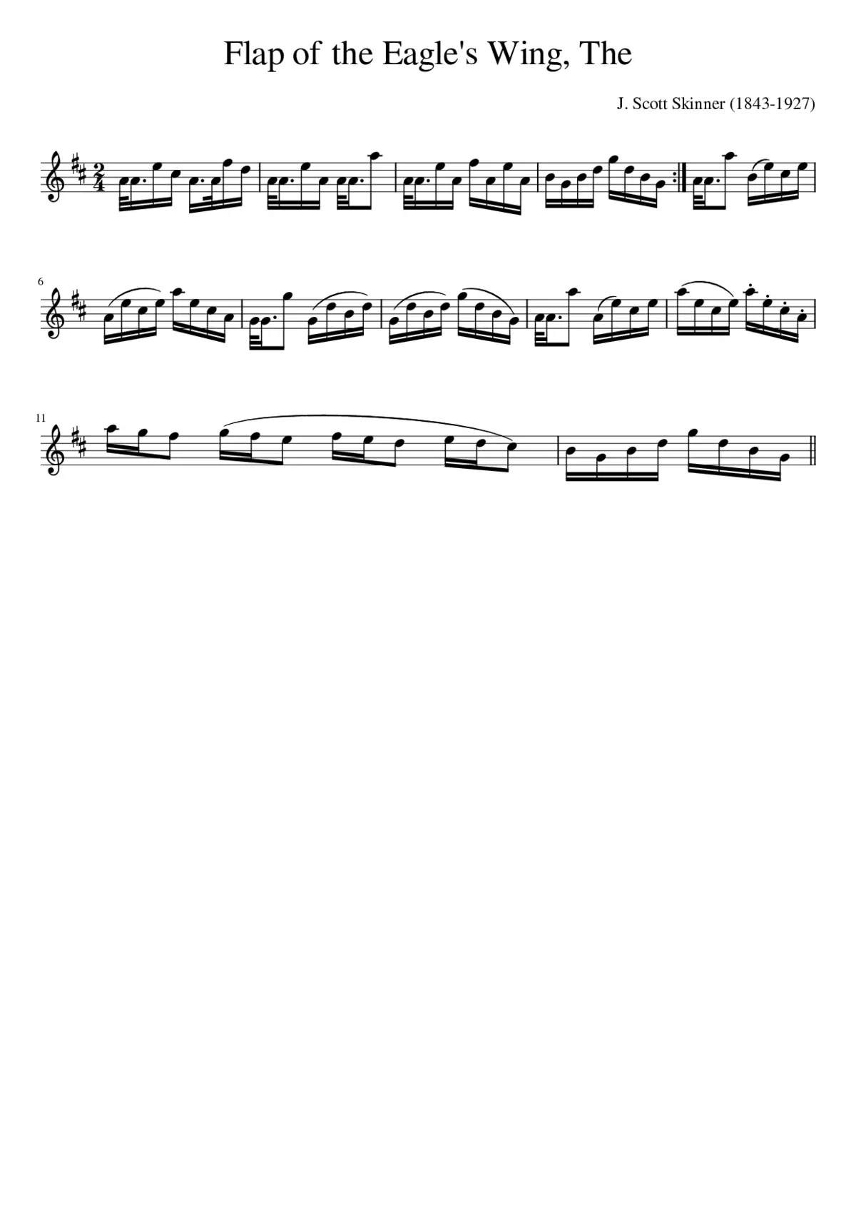 The Flap of the Eagle's Wing - Page 1