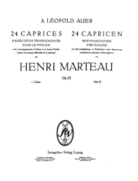 24 Caprices for Violin and Piano