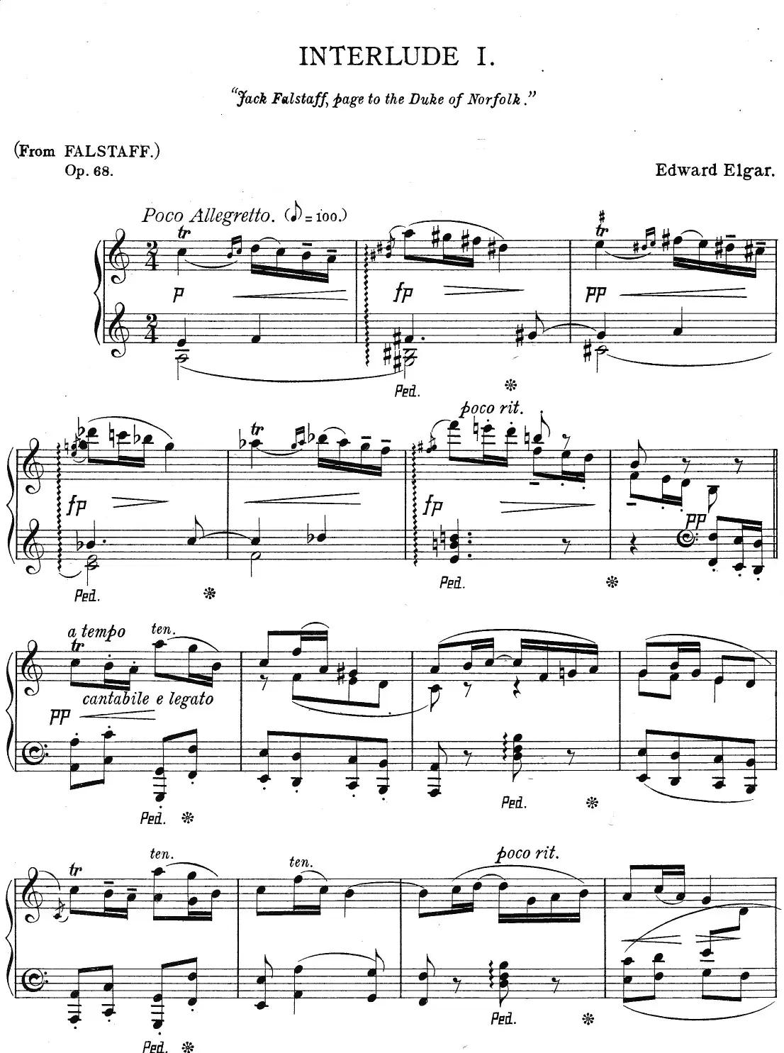 Falstaff - Page 1