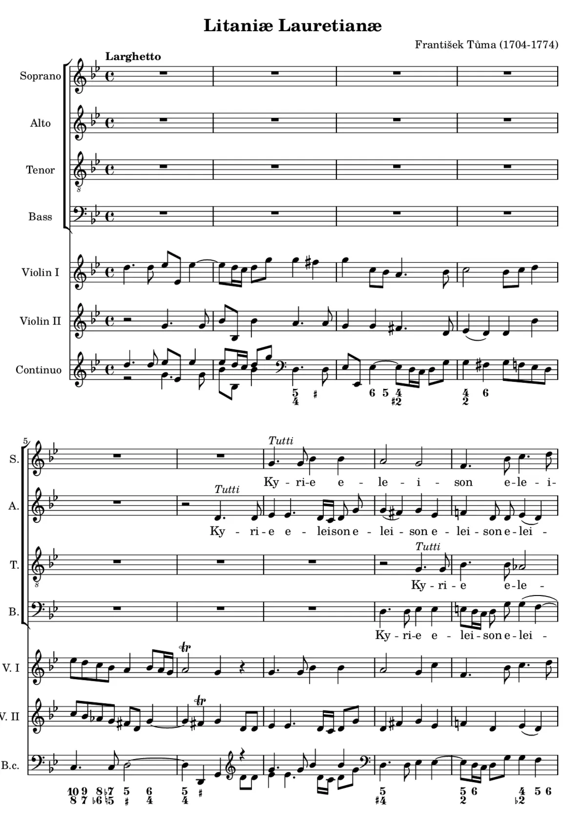 Litaniae Lauretanae - Page 1