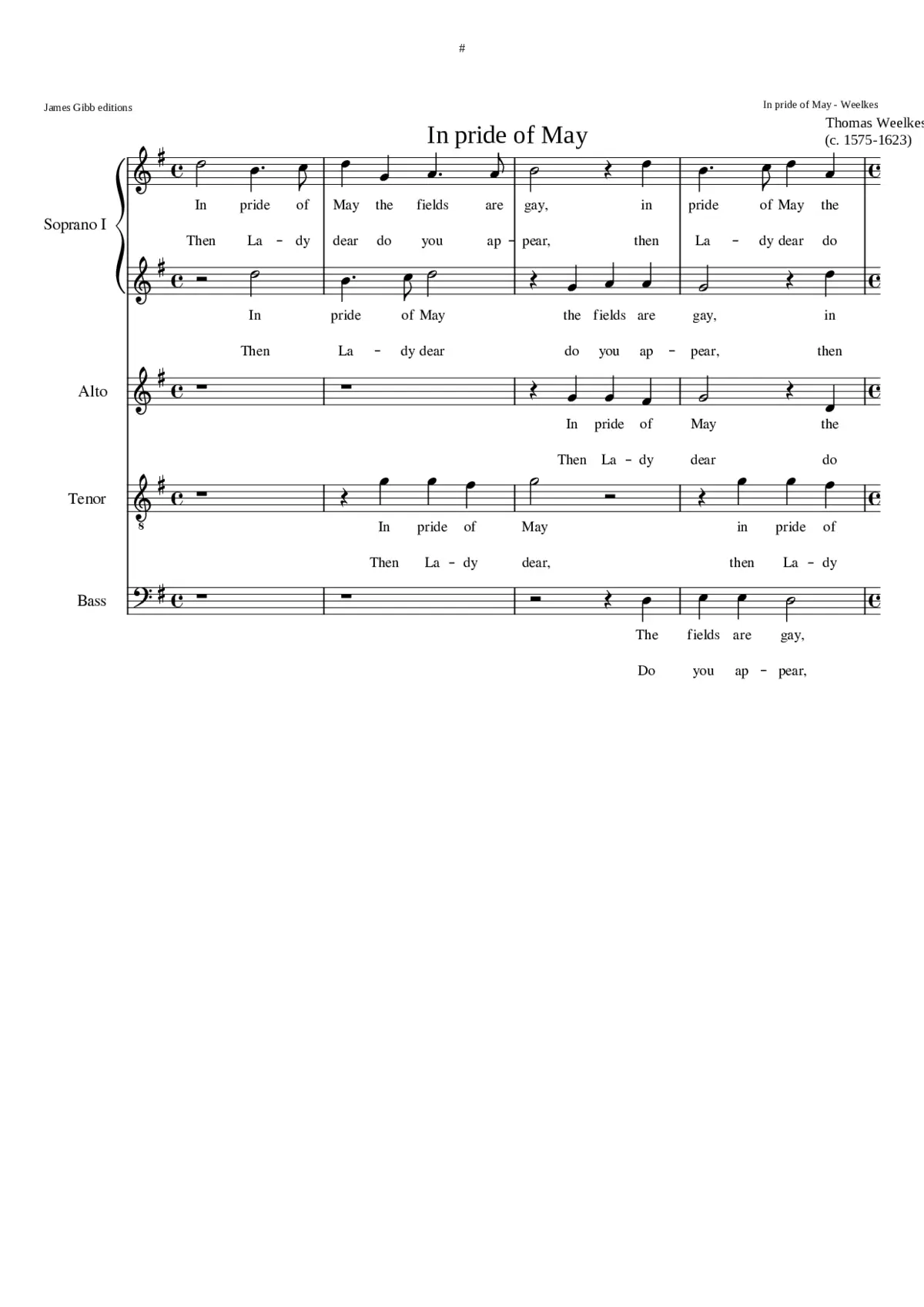 In pride of May - Page 1