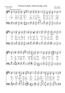 O God of truth, whose living word
