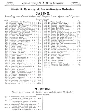 2 Favoritstücke aus der Oper 'Don Pasquale'