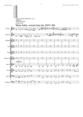 Mein Sohn warum hast du uns das getan SWV 401