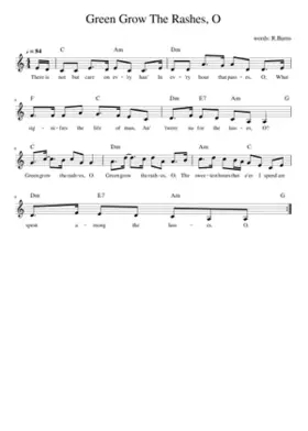 Green Grow The Rashes O