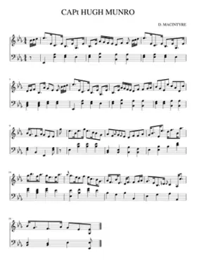 CAPt HUGH MUNRO