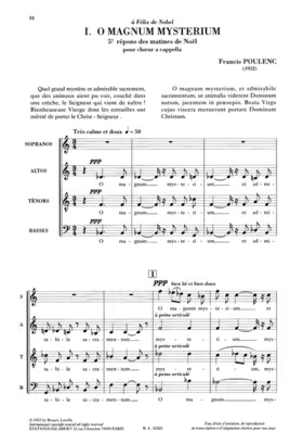 Quatre motets pour le temps de Noël