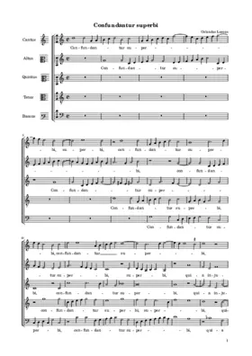 Confundantur superbi