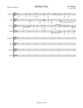 Jubilate Deo a 8