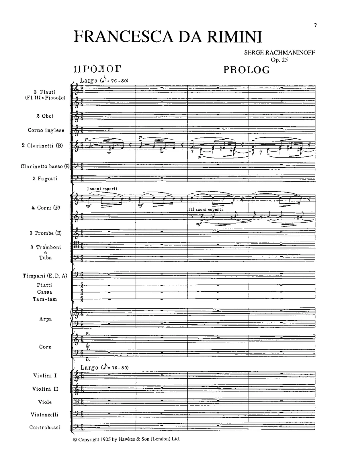 Francesca da Rimini - Page 1