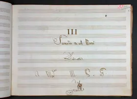 Sonata for Piano Four-Hands in F major