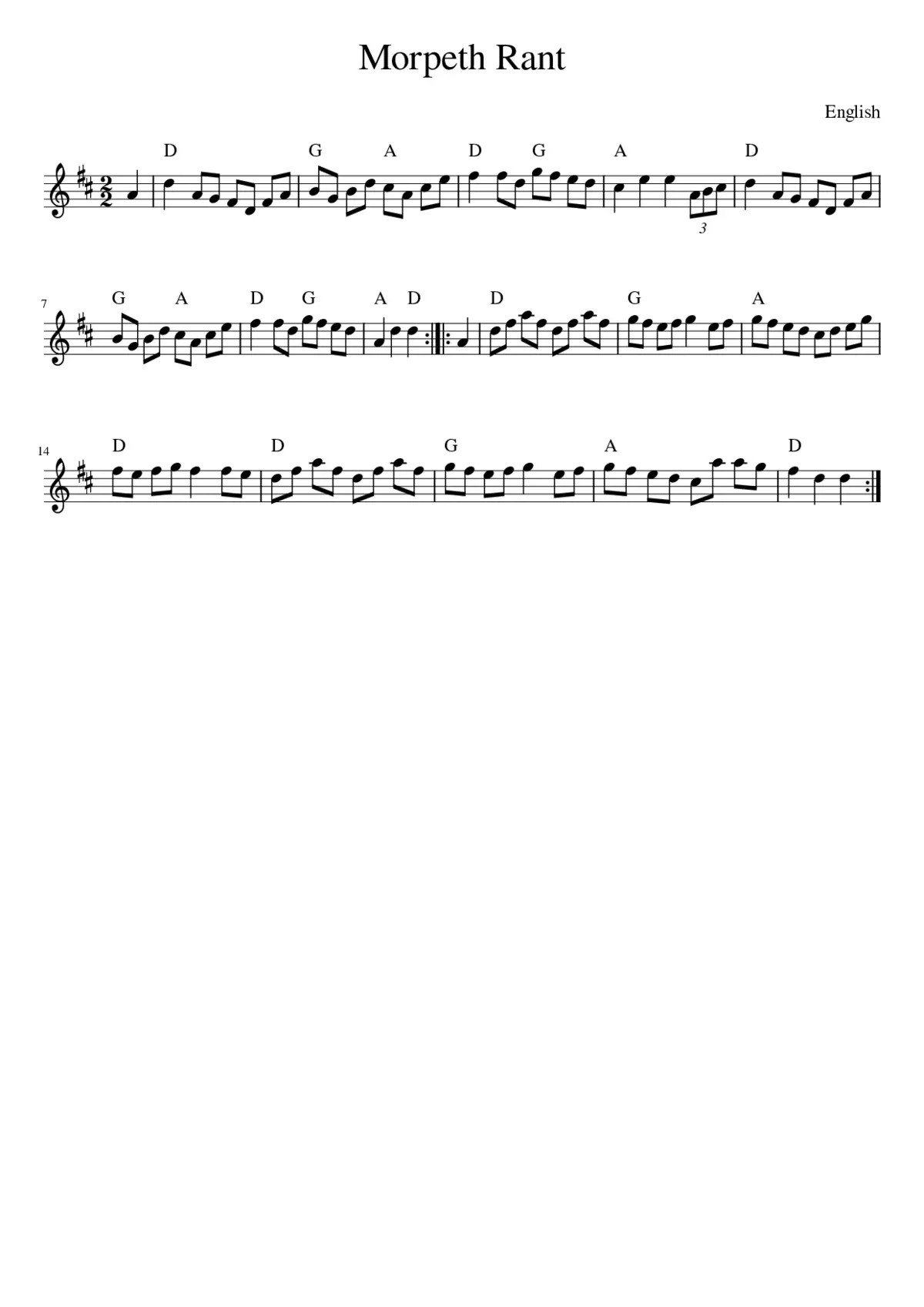 Morpeth Rant - Page 1