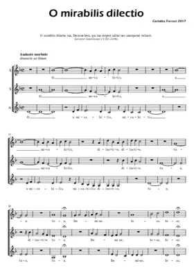 O mirabilis dilectio