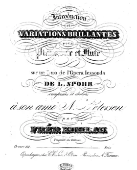 Introduction et variations brillantes