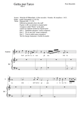 Getta pur l'arco Amor