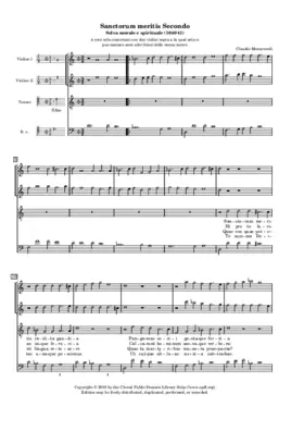 Sanctorum meritis II