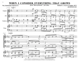 When I consider everything that grows