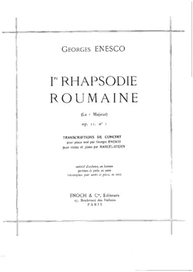 2 Romanian Rhapsodies