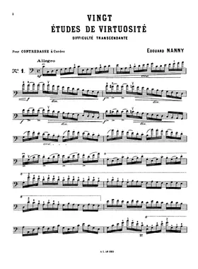 20 Études de virtuosité